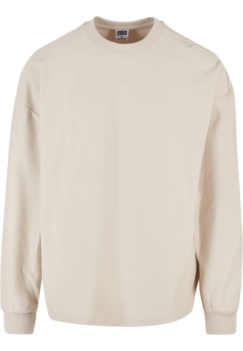 URBAN CLASSICS Rundhalspullover "Urban Classics Herren Rib Terry Boxy Crew" 1 Stk. von Urban Classics