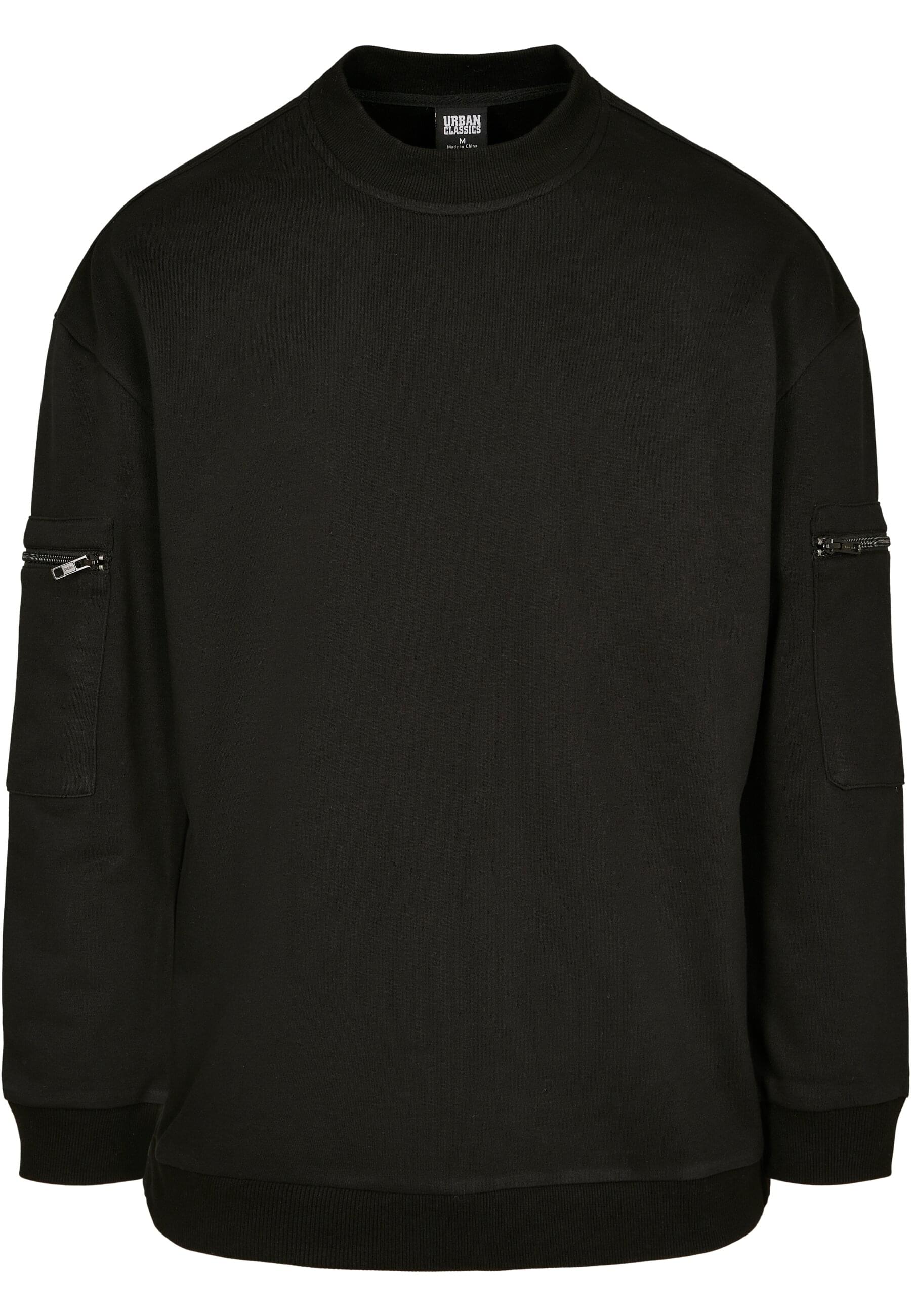 URBAN CLASSICS Rundhalspullover "Urban Classics Herren Training Terry Crew" 1 Stk. von Urban Classics