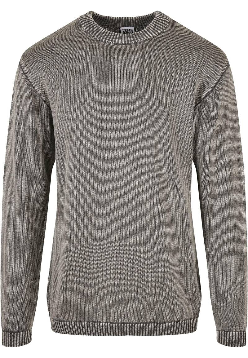 URBAN CLASSICS Rundhalspullover "Urban Classics Herren Washed Sweater", (1 tlg.) von Urban Classics