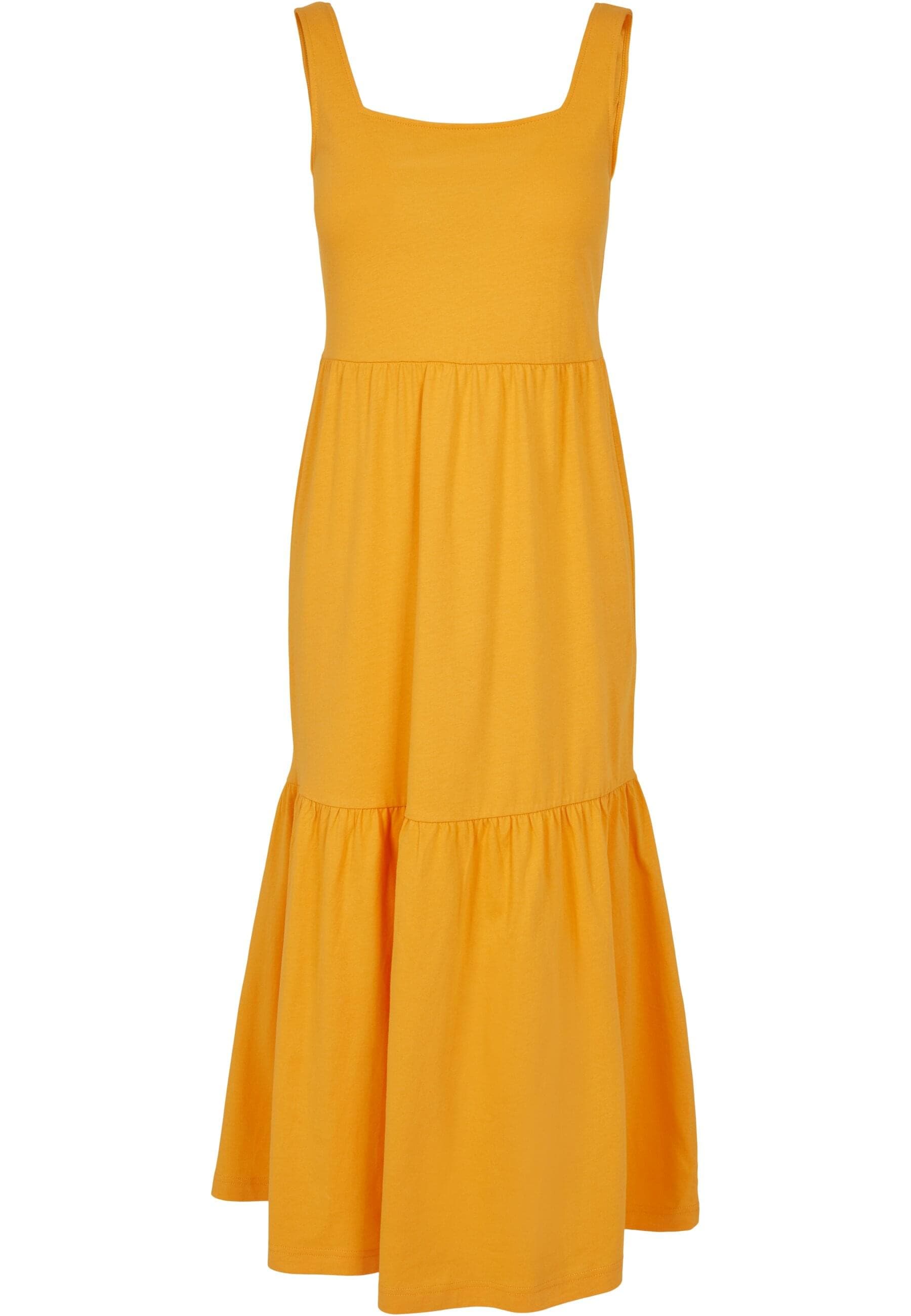 URBAN CLASSICS Shirtkleid "Urban Classics Damen Ladies 7/8 Length Valance Summer Dress", (1 tlg.) von Urban Classics