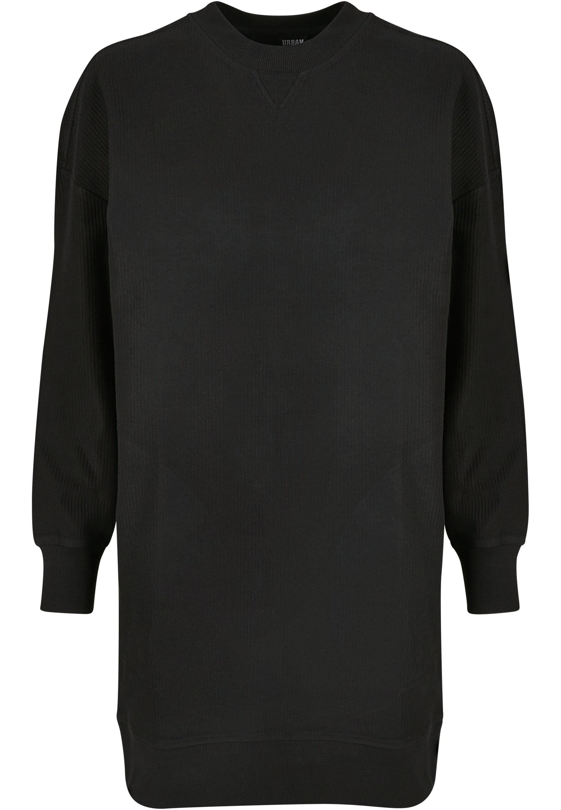 URBAN CLASSICS Shirtkleid "Urban Classics Damen Ladies Oversized Rib Crewneck Dress" 1 Stk. tlg. von Urban Classics