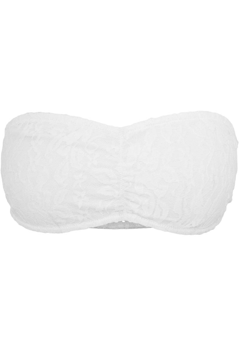URBAN CLASSICS Sport-BH "Urban Classics Damen Ladies Laces Bandeau" von Urban Classics