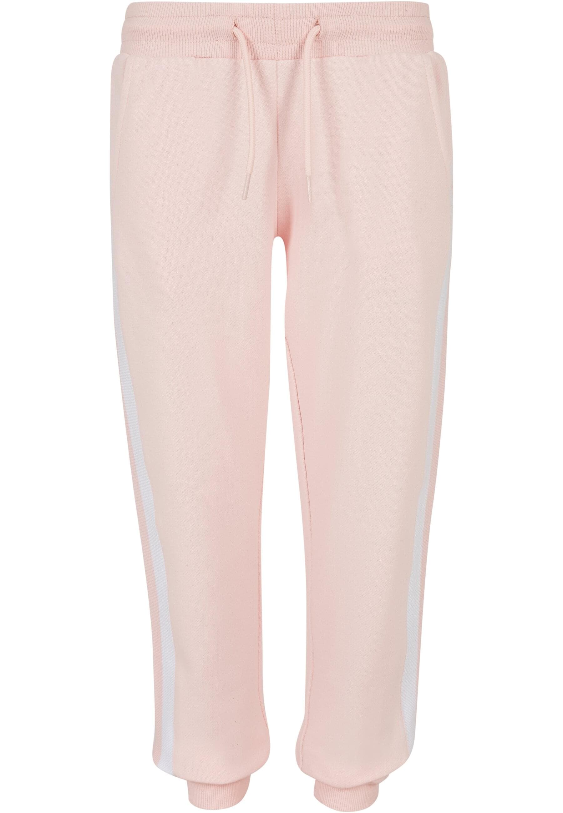URBAN CLASSICS Stoffhose "Urban Classics Damen Girls College Contrast Sweatpants" von Urban Classics