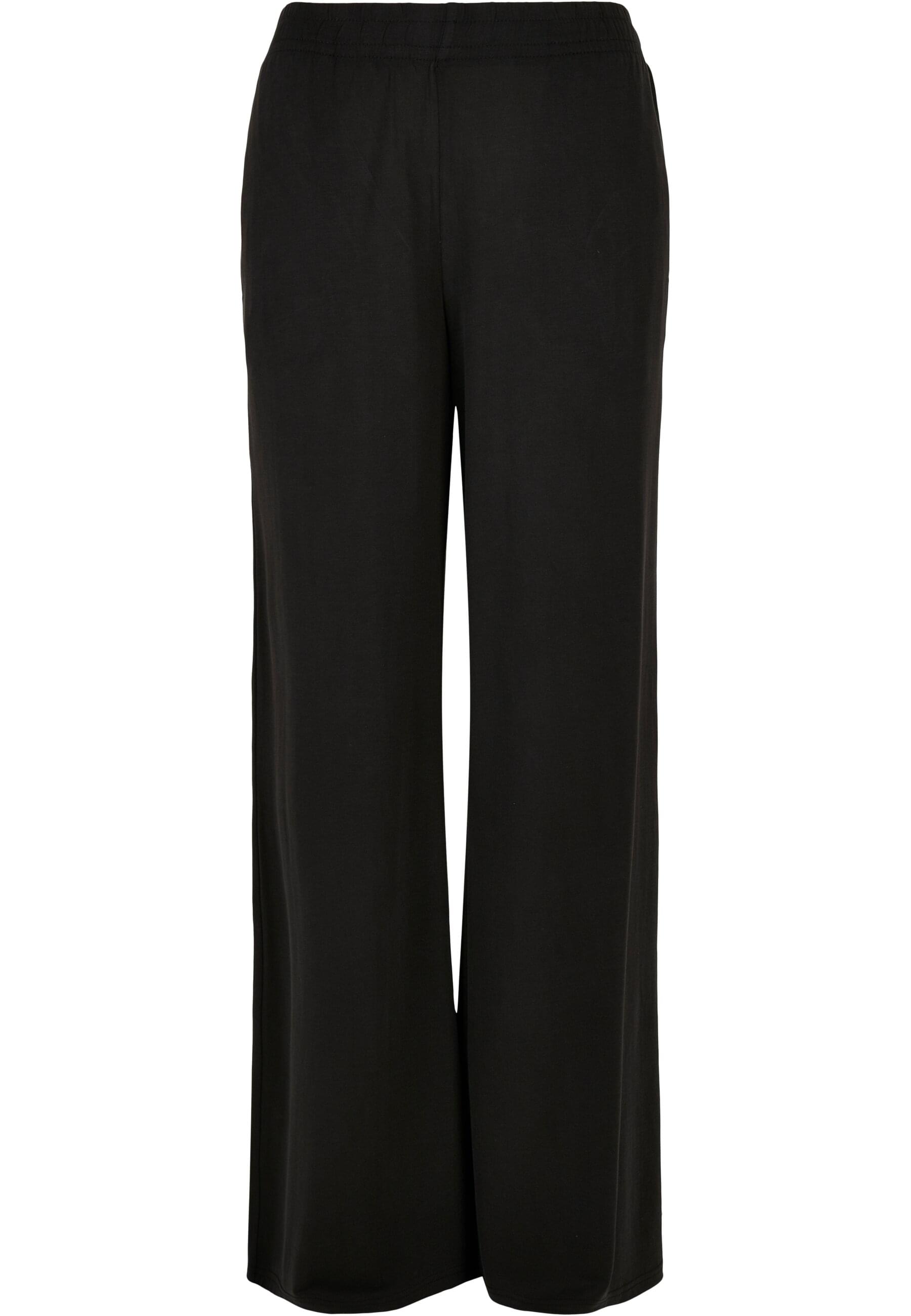 URBAN CLASSICS Stoffhose "Urban Classics Damen Ladies Modal Wide Leg Pants", (1 tlg.) von Urban Classics