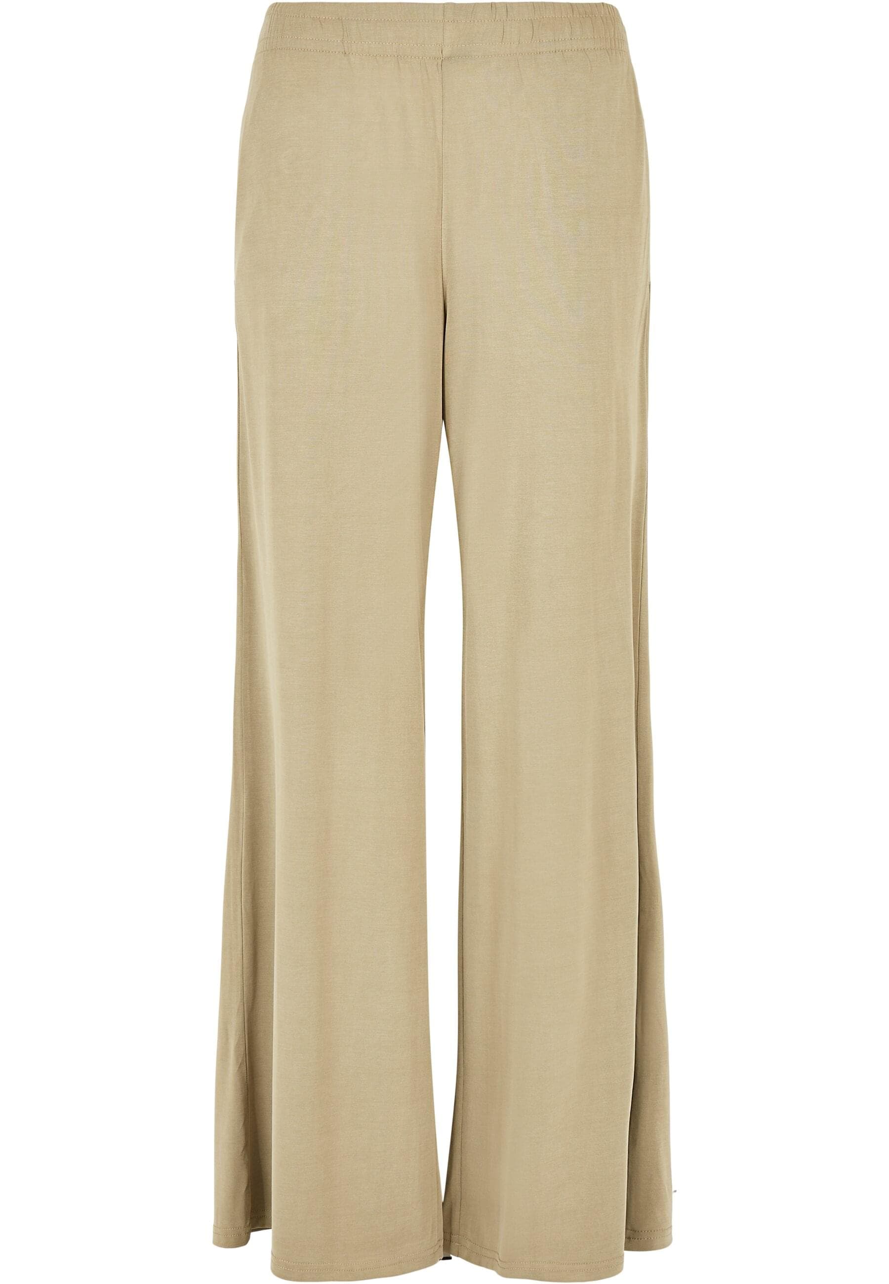 URBAN CLASSICS Stoffhose "Urban Classics Damen Ladies Modal Wide Leg Pants", (1 tlg.) von Urban Classics