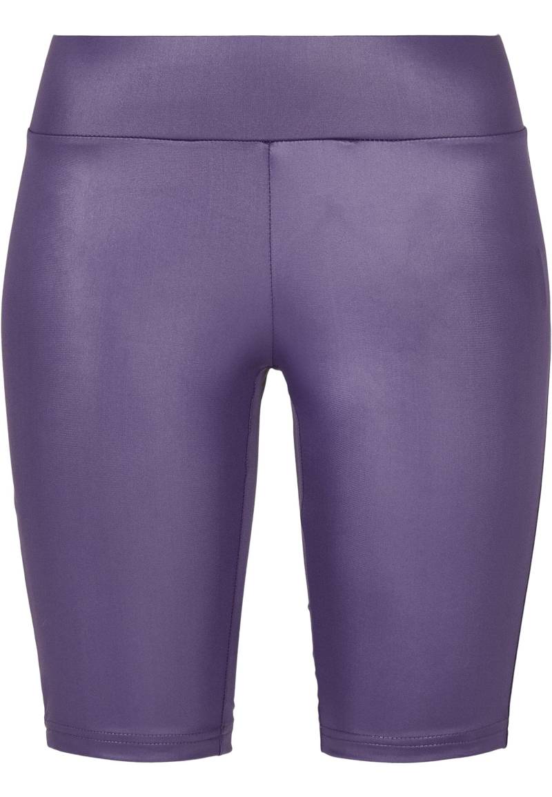 URBAN CLASSICS Stoffhose "Urban Classics Damen Ladies Synthetic Leather Cycle Shorts", (1 tlg.) von Urban Classics