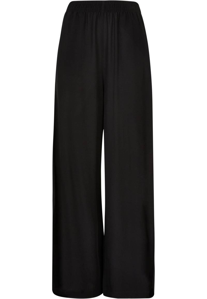URBAN CLASSICS Stoffhose "Urban Classics Damen Ladies Wide Leg Viscose Pants", (1 tlg.) von Urban Classics