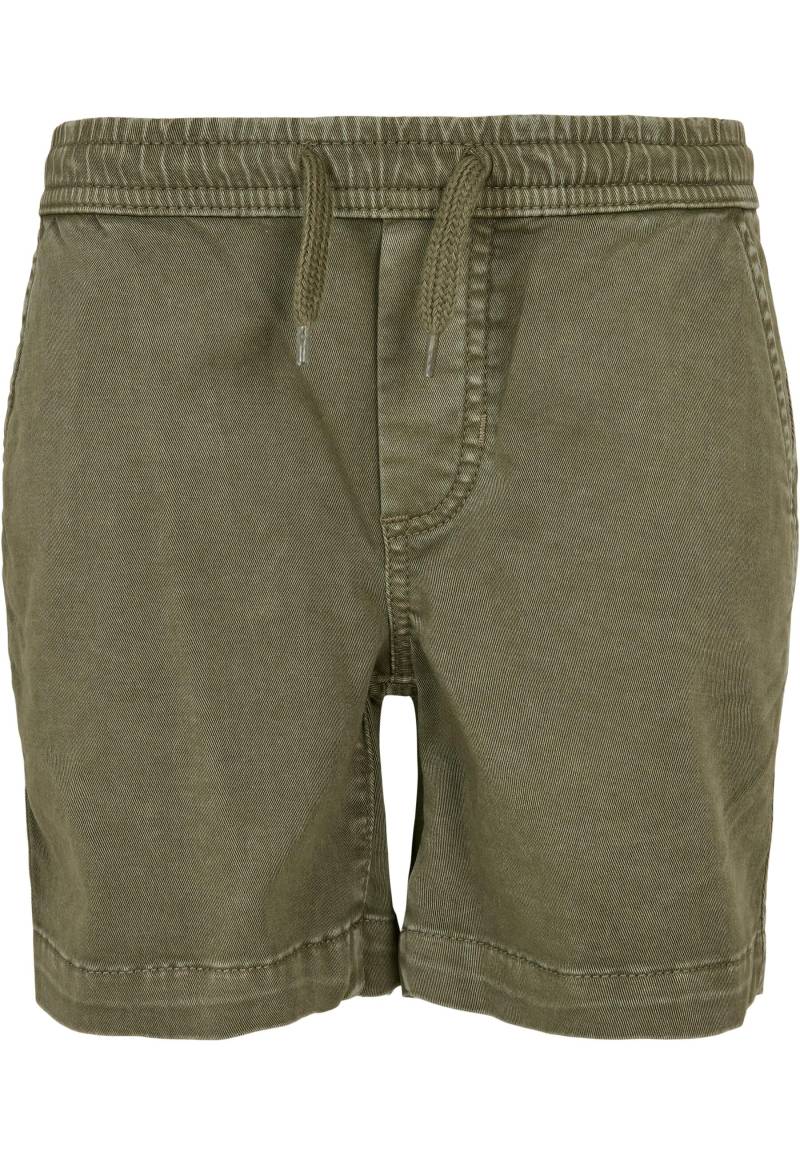 URBAN CLASSICS Stoffhose "Urban Classics Herren Boys Strech Twill Joggshorts" von Urban Classics