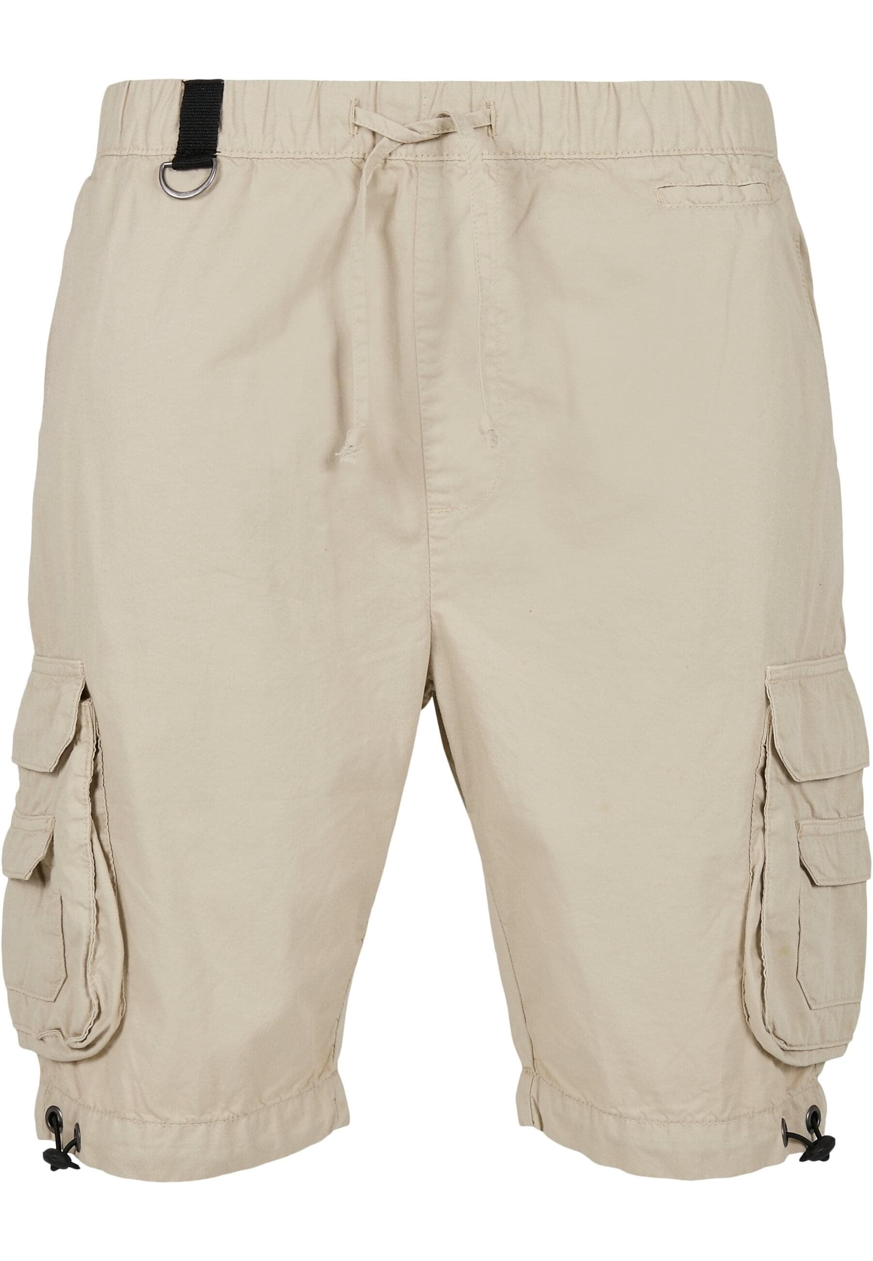 URBAN CLASSICS Stoffhose "Urban Classics Herren Double Pocket Cargo Shorts" von Urban Classics