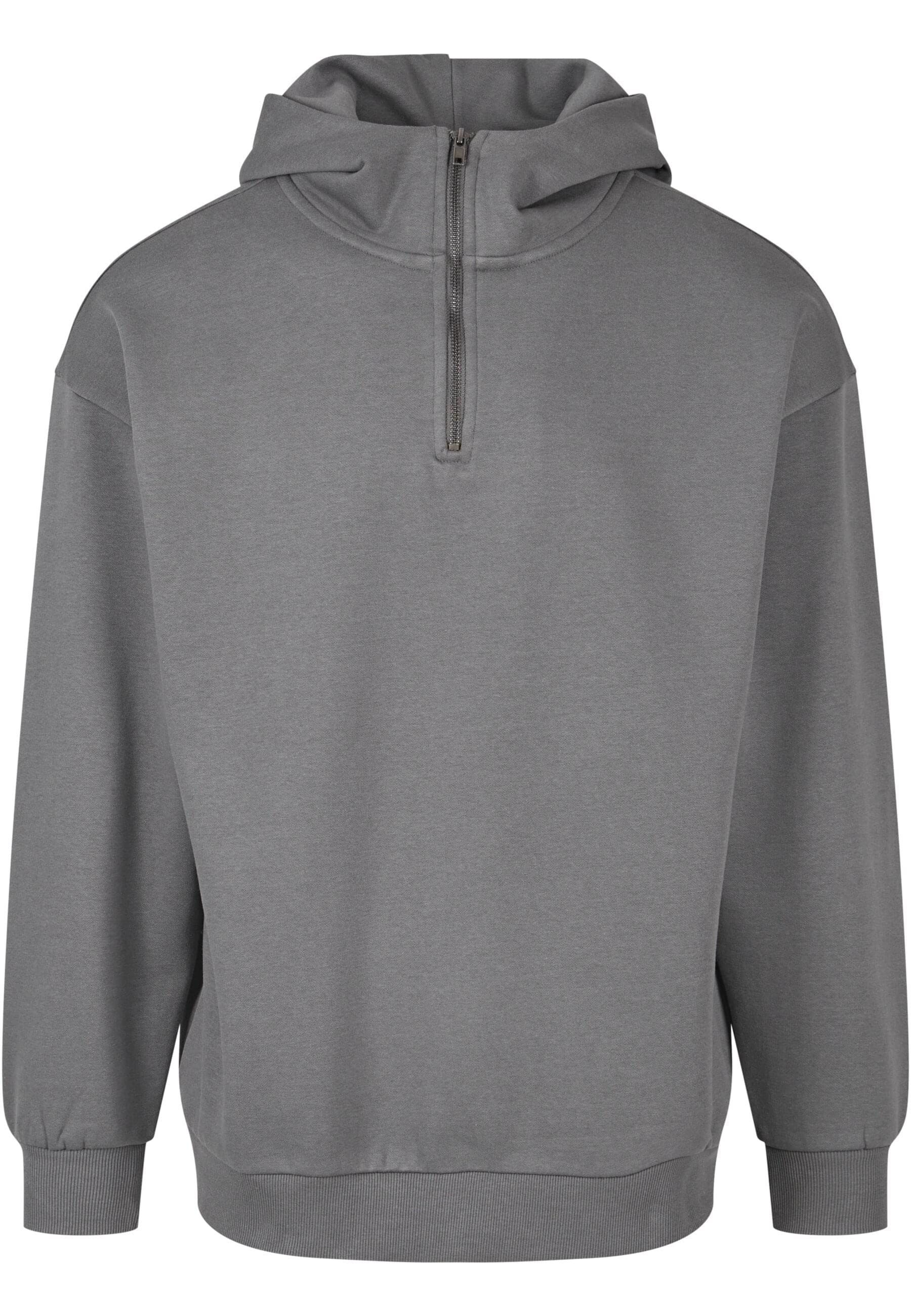 URBAN CLASSICS Sweater "Urban Classics Herren Zipped High Neck Hoody", 1 Stk. von Urban Classics