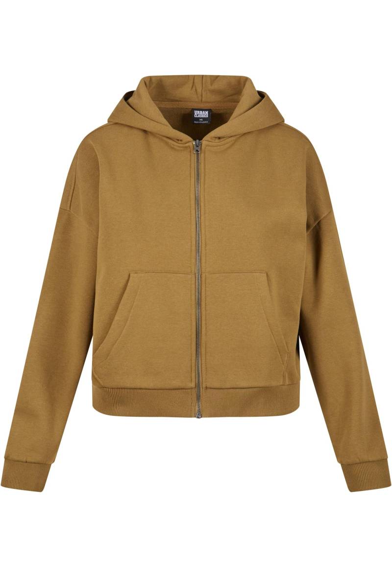 URBAN CLASSICS Sweatjacke "Urban Classics Damen Ladies Boxy Zip Hoody" von Urban Classics