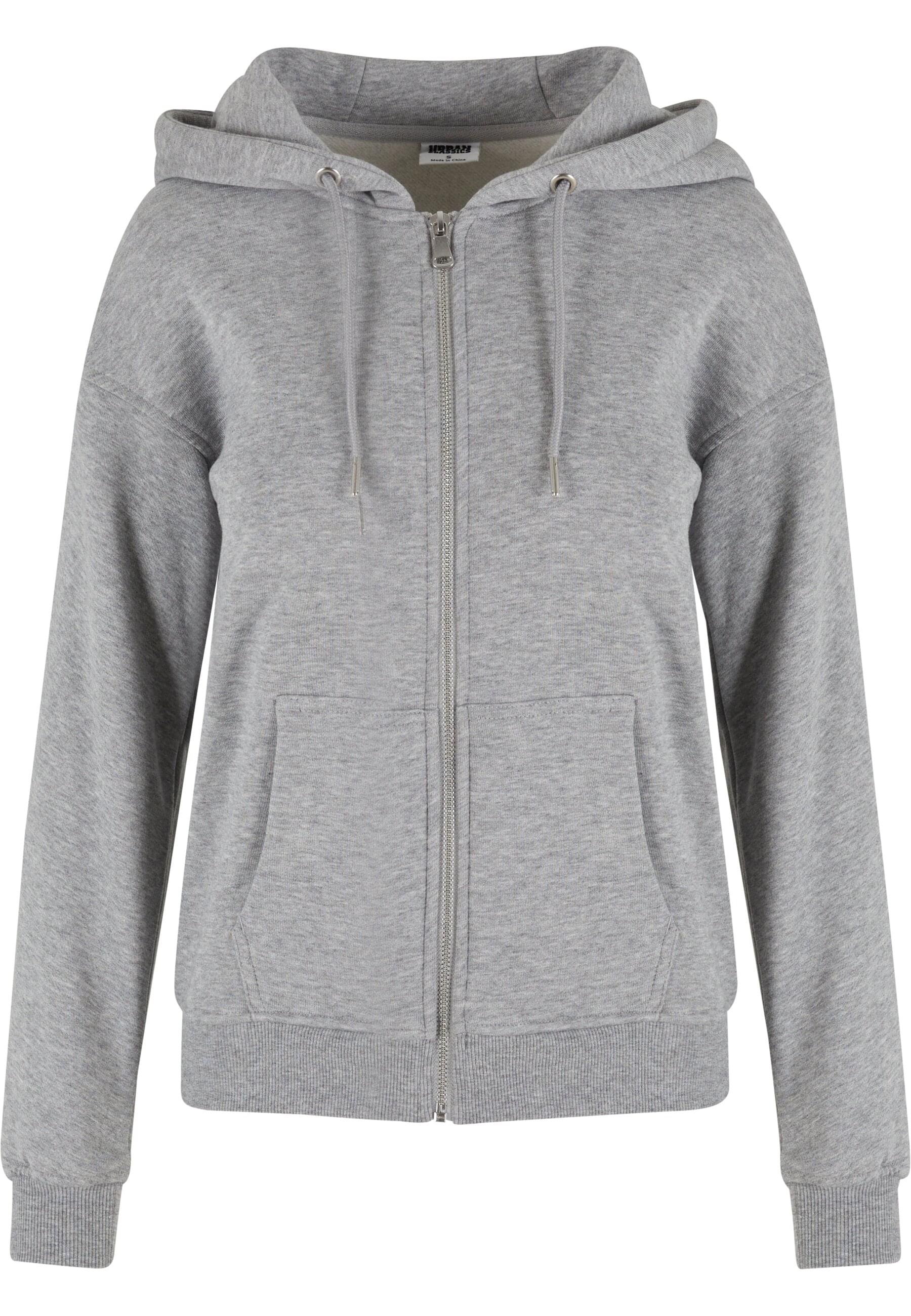 URBAN CLASSICS Sweatjacke "Urban Classics Damen Ladies Classic Zip Hoody", 1 Stk. von Urban Classics