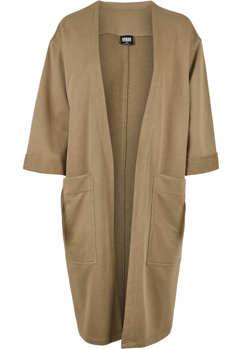 URBAN CLASSICS Sweatjacke "Urban Classics Damen Ladies Oversized Terry Cardigan" 1 Stk. tlg. von Urban Classics