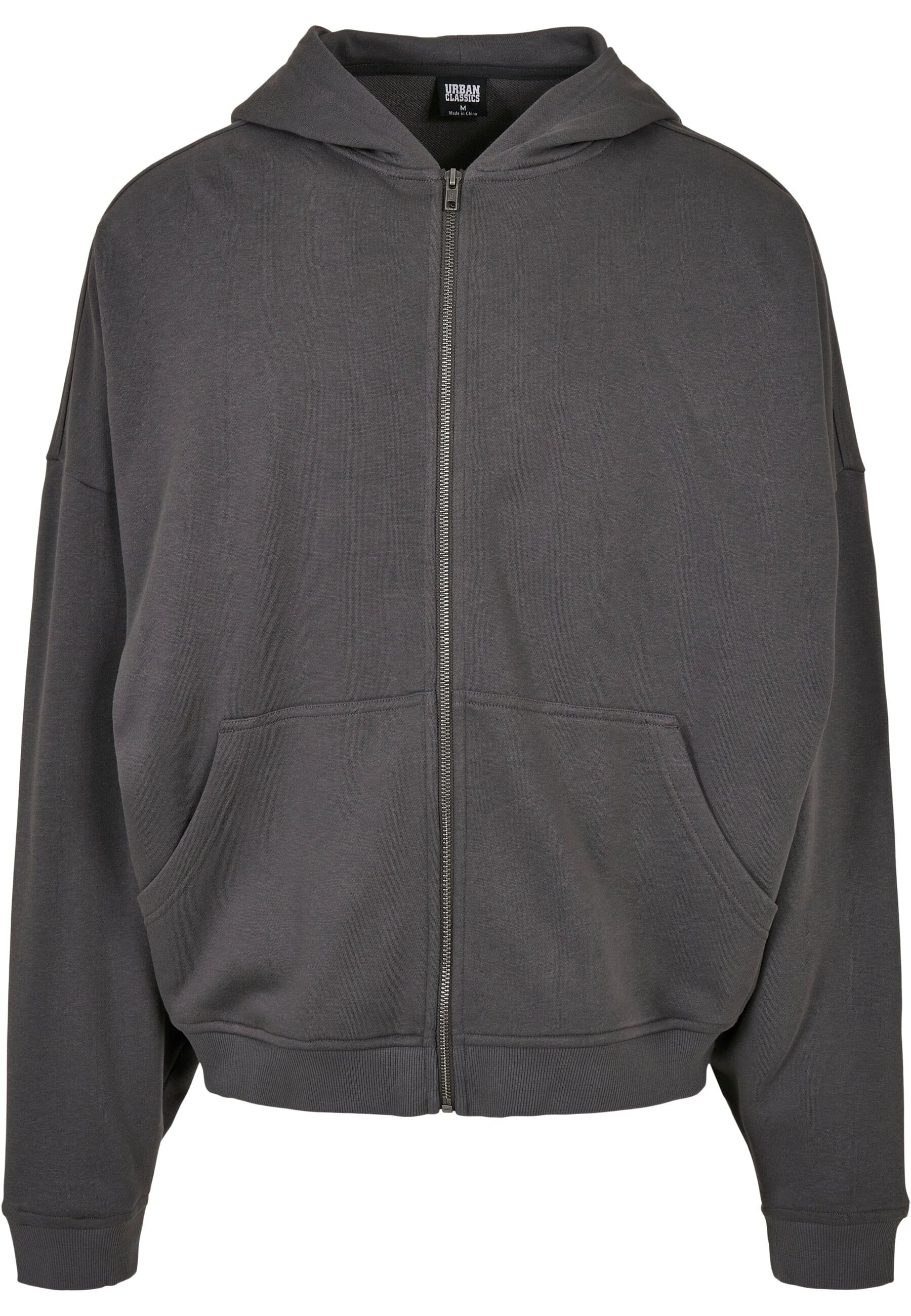 URBAN CLASSICS Sweatjacke "Urban Classics Herren 90s Zip Hoody", 1 Stk. von Urban Classics