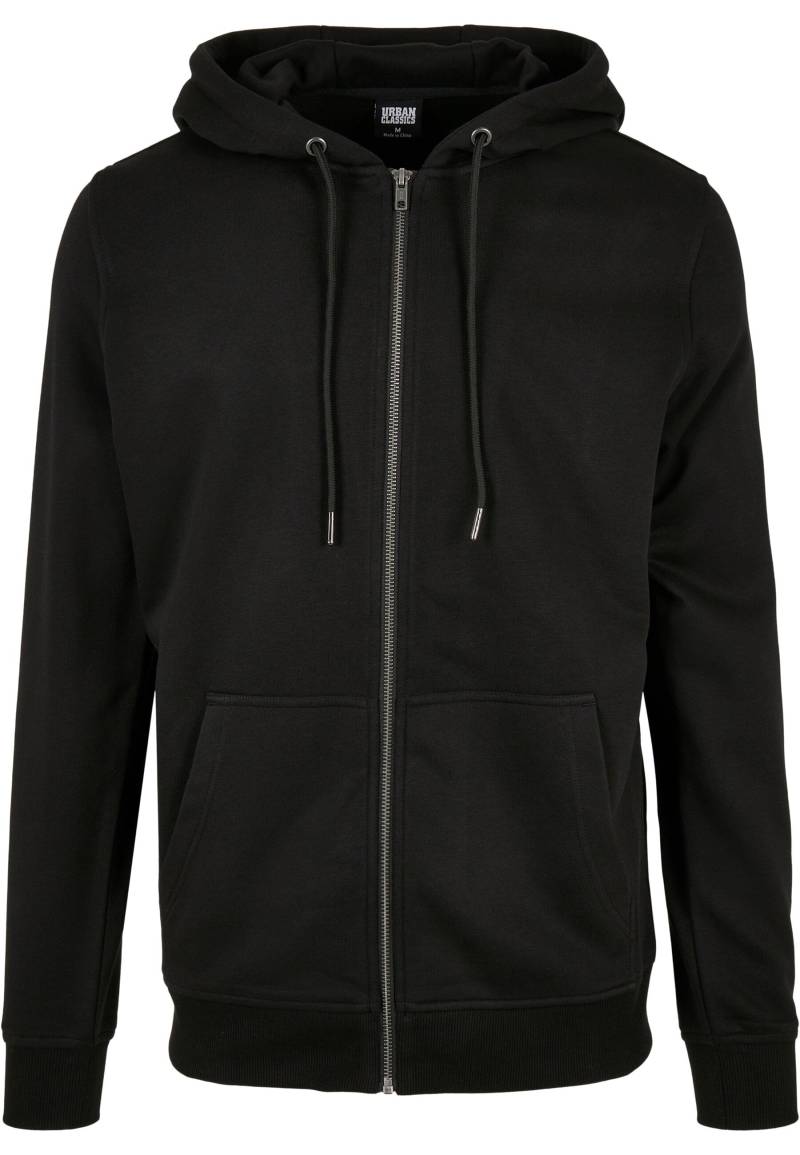 URBAN CLASSICS Sweatjacke "Urban Classics Herren Basic Terry Zip Hoody" 1 Stk. von Urban Classics