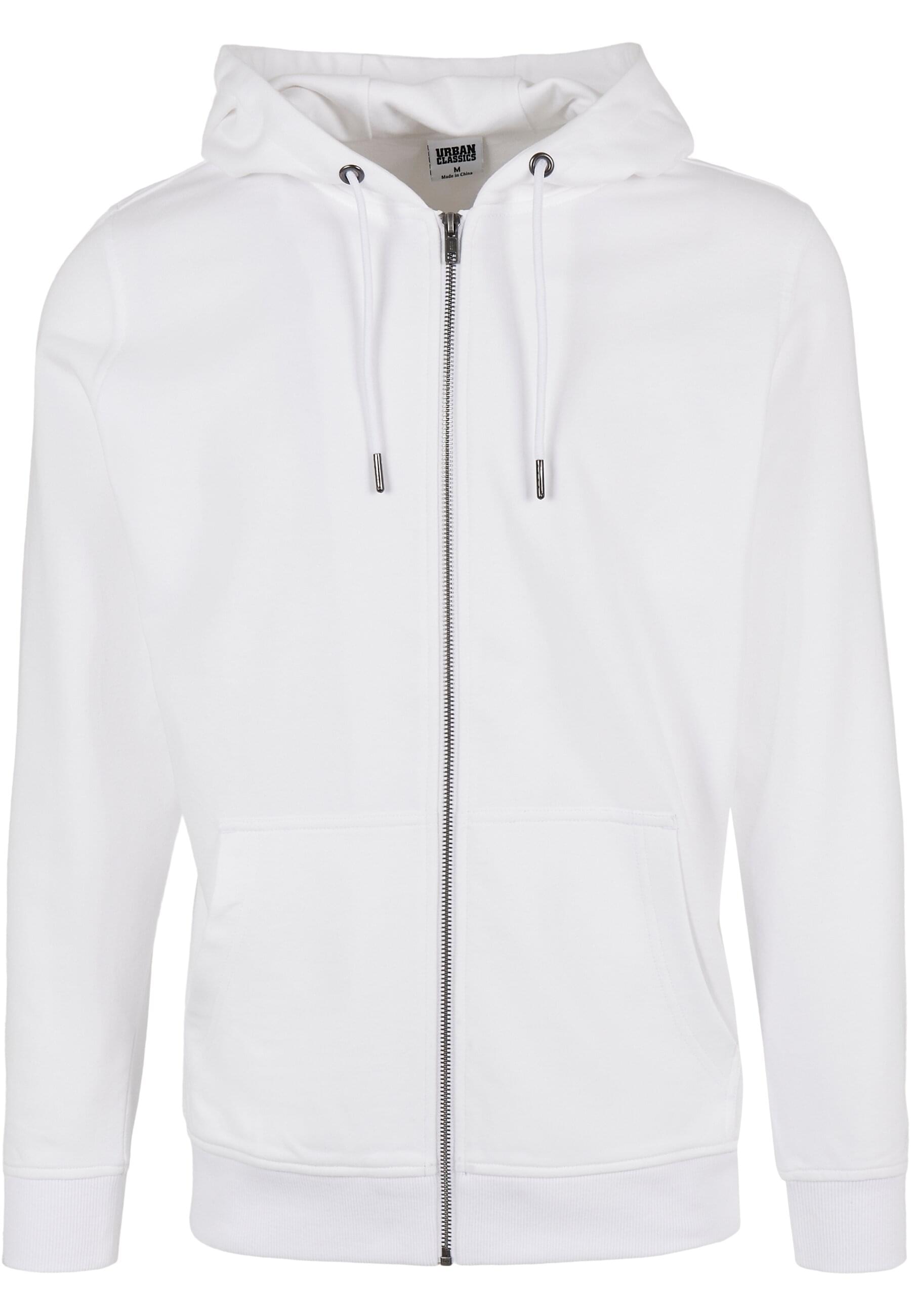 URBAN CLASSICS Sweatjacke "Urban Classics Herren Basic Terry Zip Hoody", 1 Stk. von Urban Classics