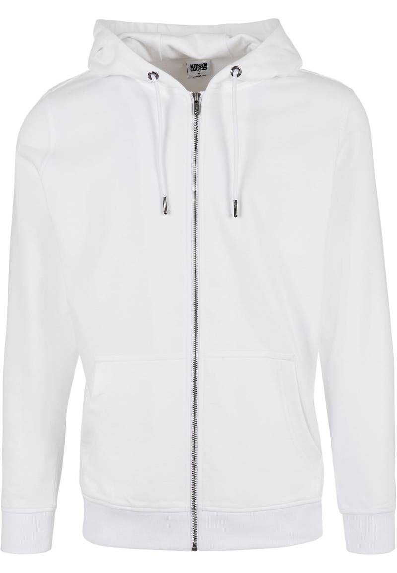 URBAN CLASSICS Sweatjacke "Urban Classics Herren Basic Terry Zip Hoody", 1 Stk. von Urban Classics