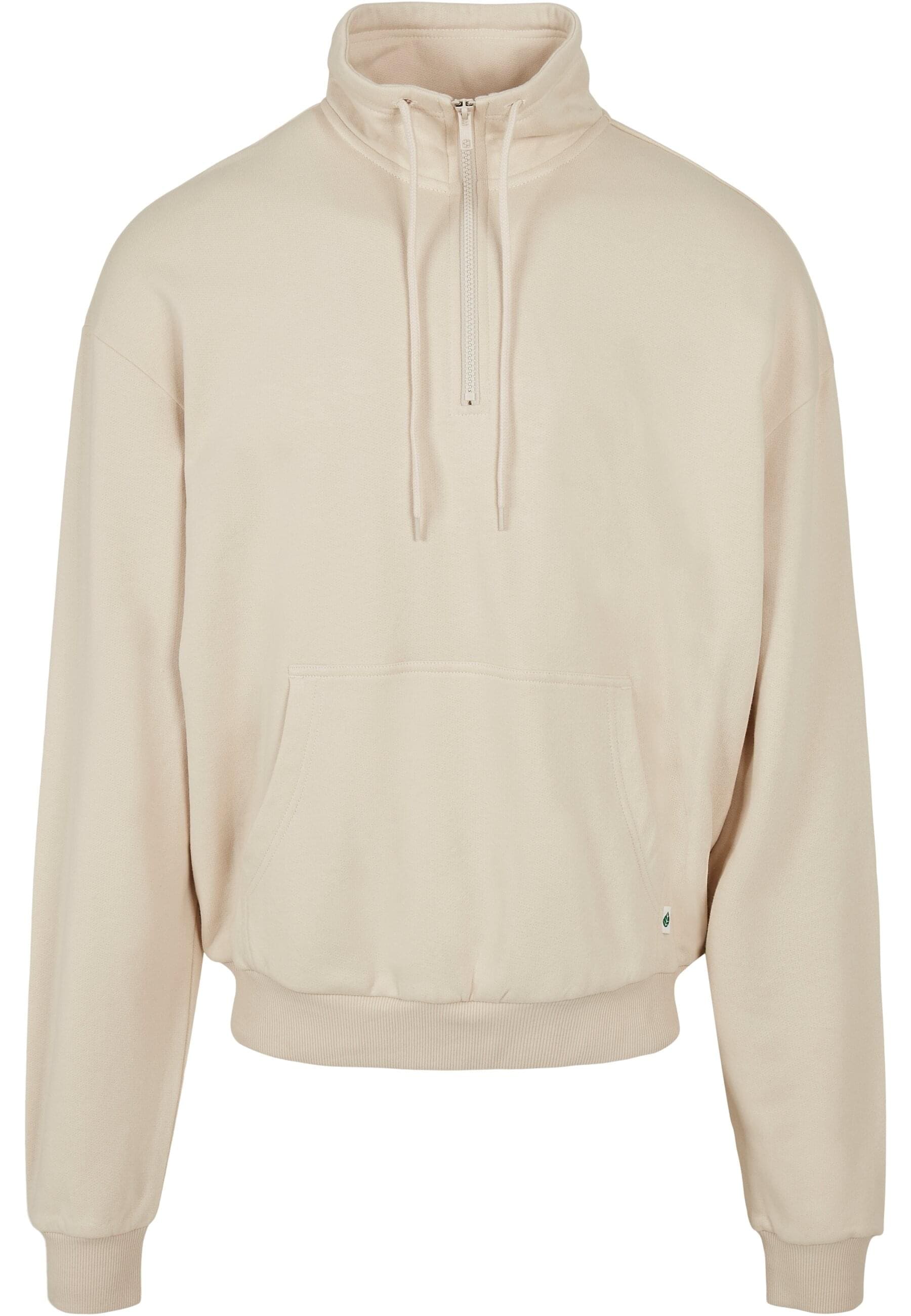 URBAN CLASSICS Sweatjacke "Urban Classics Herren Organic Drawstring Troyer" von Urban Classics