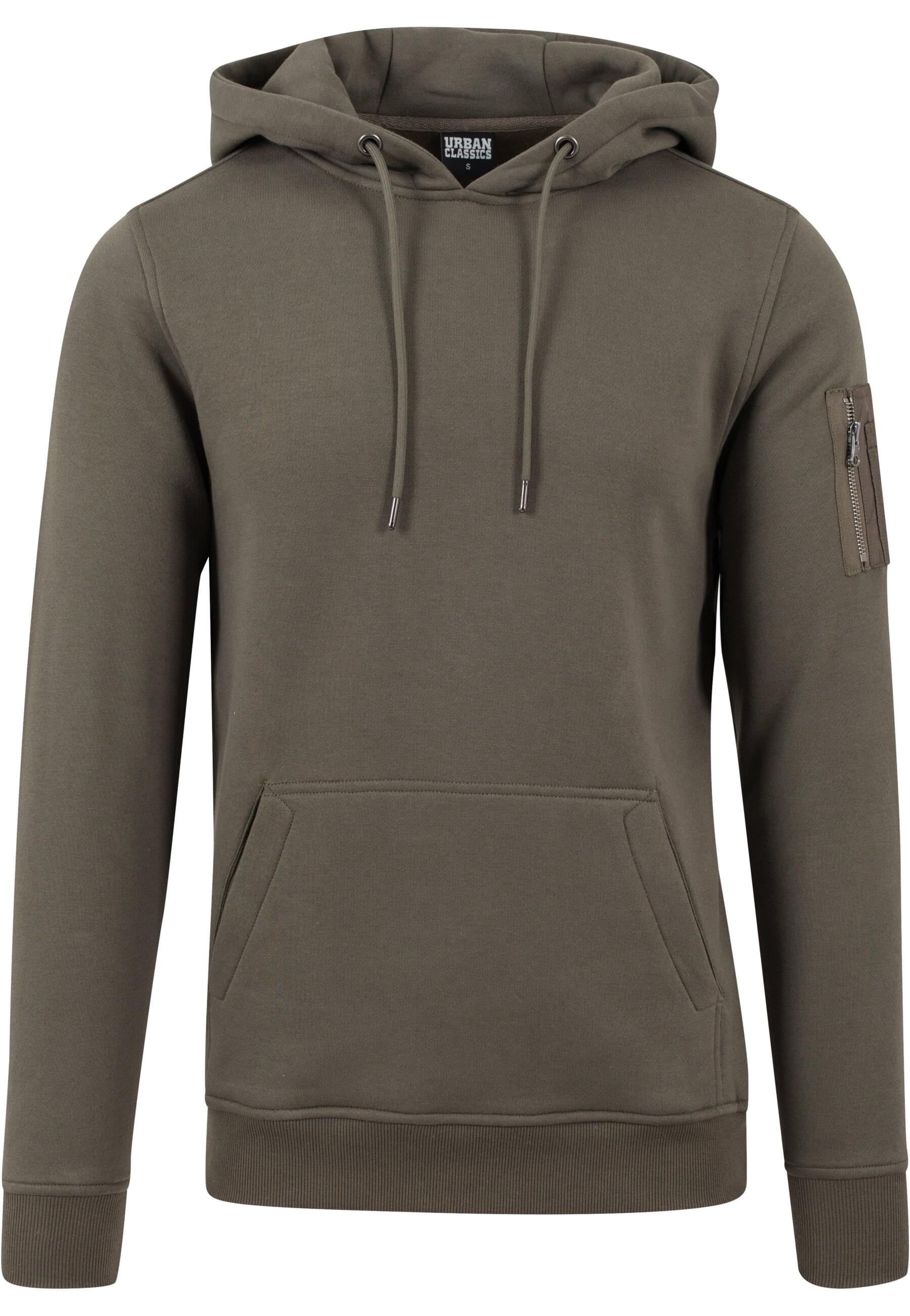 URBAN CLASSICS Sweatshirt "Urban Classics Herren Sweat Bomber Hoody", 1 Stk. von Urban Classics