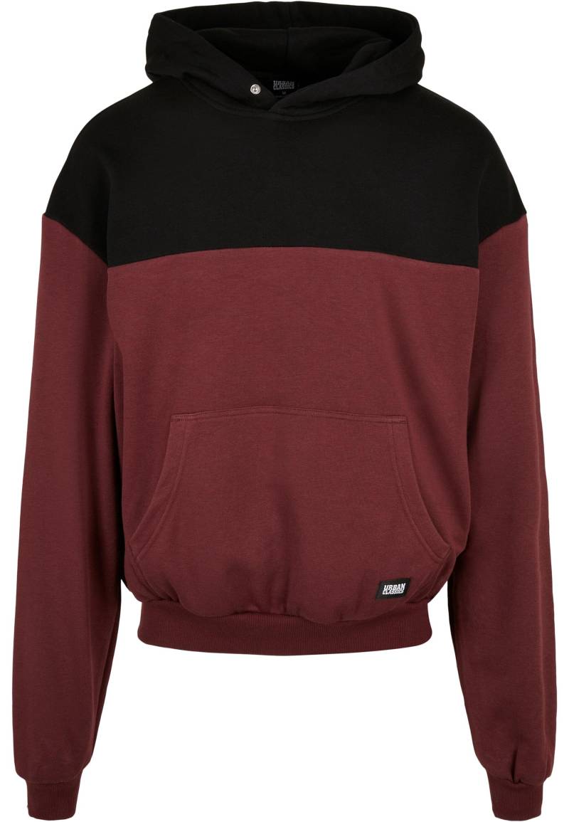 URBAN CLASSICS Sweatshirt "Urban Classics Herren Upper Block Hoody", 1 Stk. von Urban Classics