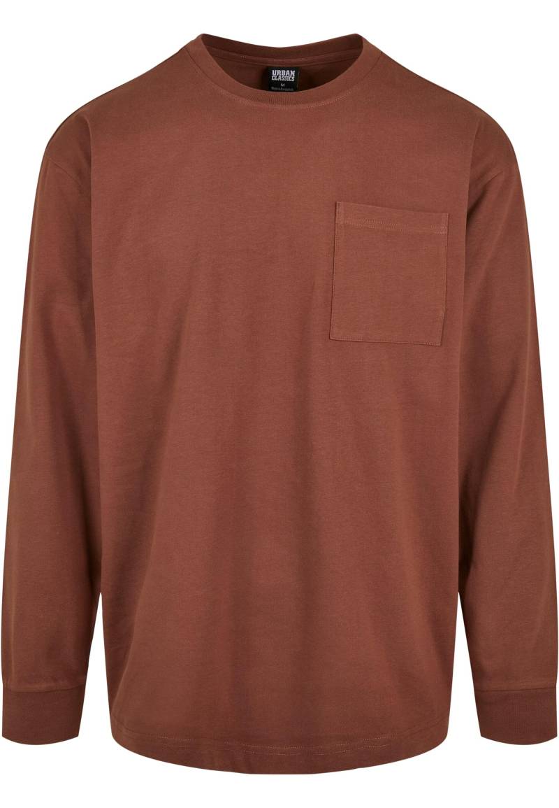 URBAN CLASSICS T-Shirt "Urban Classics Herren Heavy Oversized Pocket Longsleeve" 1 Stk. tlg. von Urban Classics