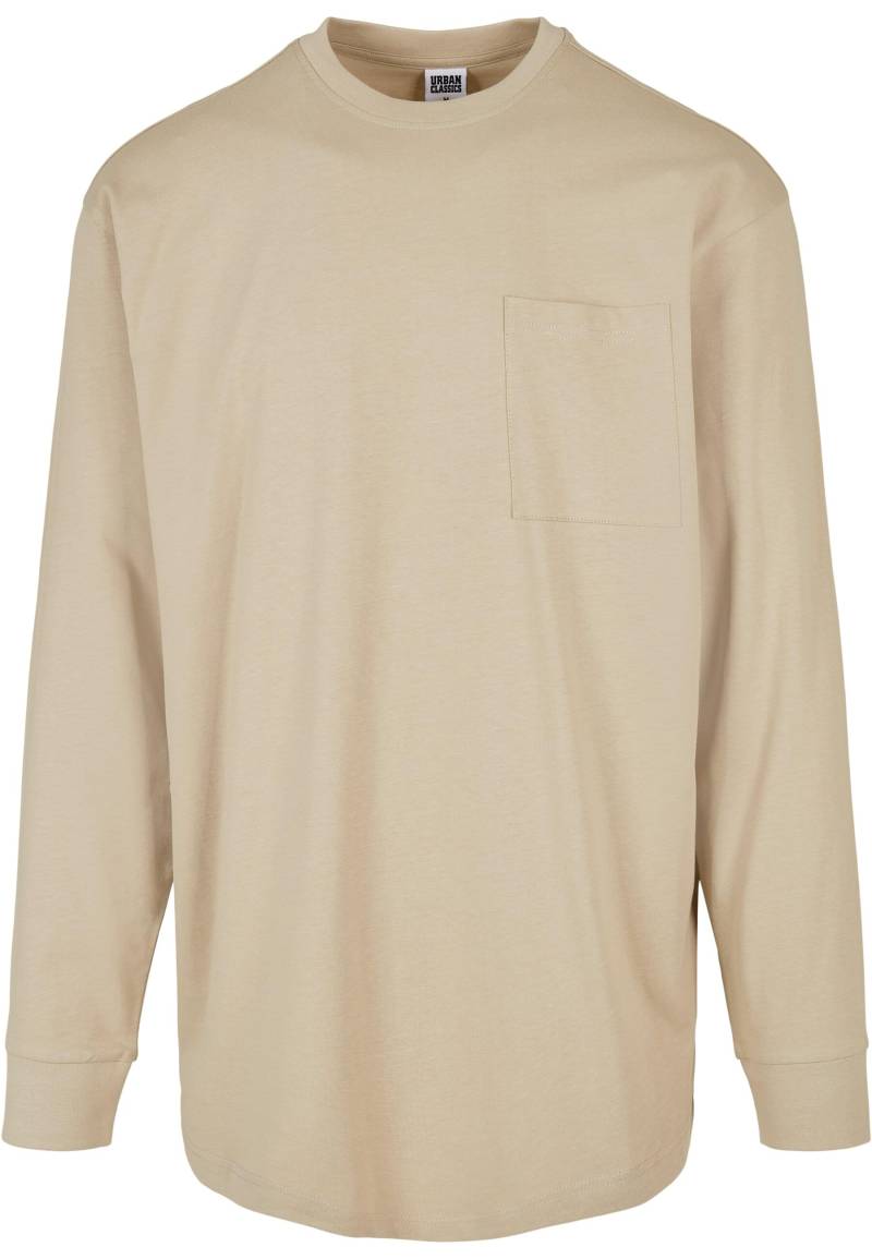 URBAN CLASSICS T-Shirt "Urban Classics Herren Heavy Oversized Pocket Longsleeve" 1 Stk. tlg. von Urban Classics