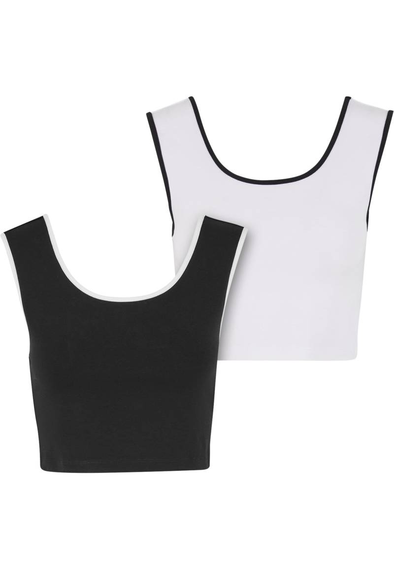 URBAN CLASSICS T-Shirt "Urban Classics Ladies Contrast Cropped Top" 1 Stk. tlg. von Urban Classics