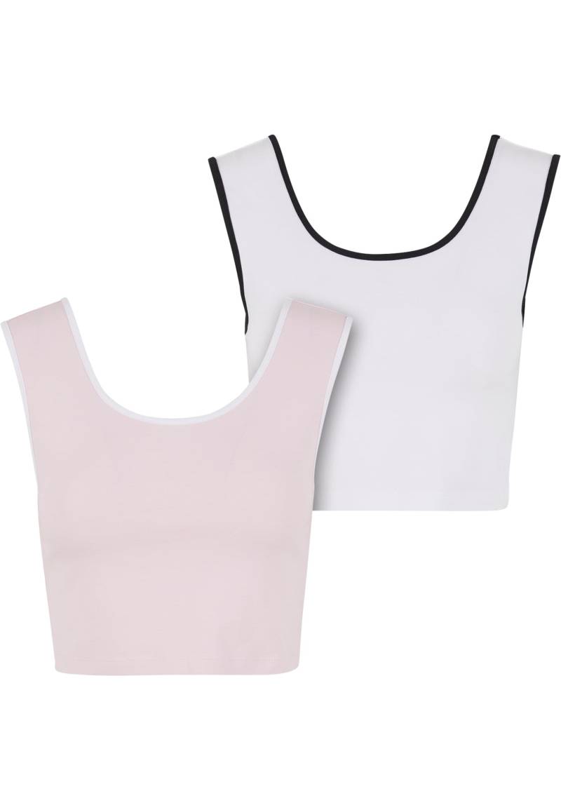 URBAN CLASSICS T-Shirt "Urban Classics Ladies Contrast Cropped Top" 1 Stk. von Urban Classics