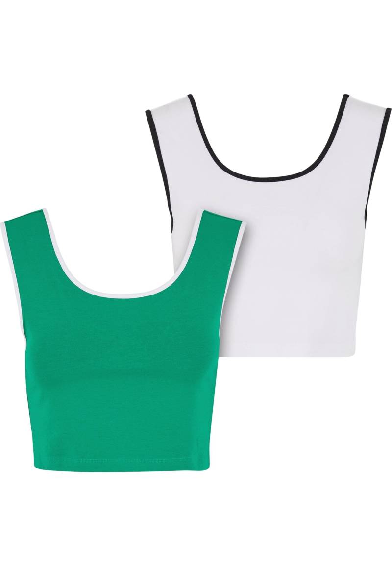 URBAN CLASSICS T-Shirt "Urban Classics Ladies Contrast Cropped Top" 1 Stk. von Urban Classics