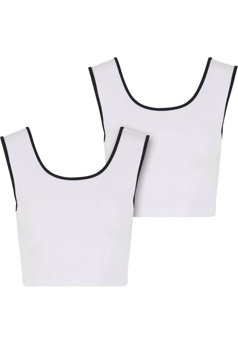 URBAN CLASSICS T-Shirt "Urban Classics Ladies Contrast Cropped Top" 1 Stk. von Urban Classics
