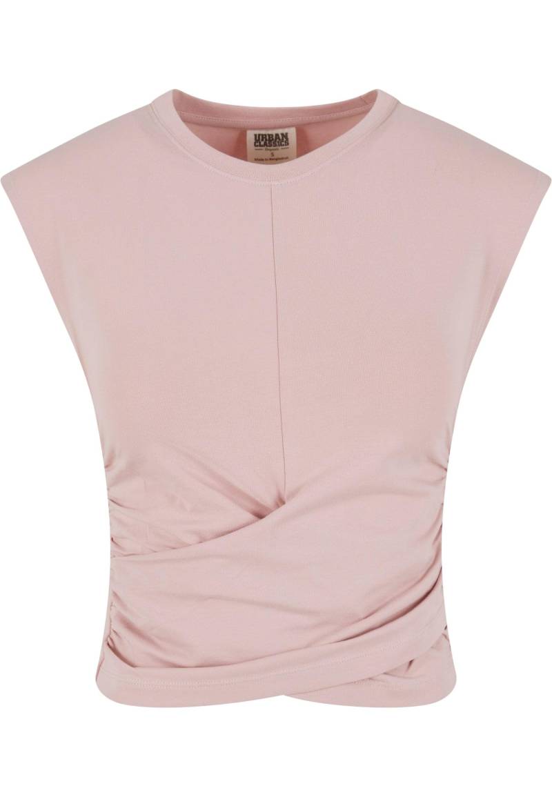 URBAN CLASSICS T-Shirt "Urban Classics Ladies Cropped Wrapped Top" 1 Stk. von Urban Classics