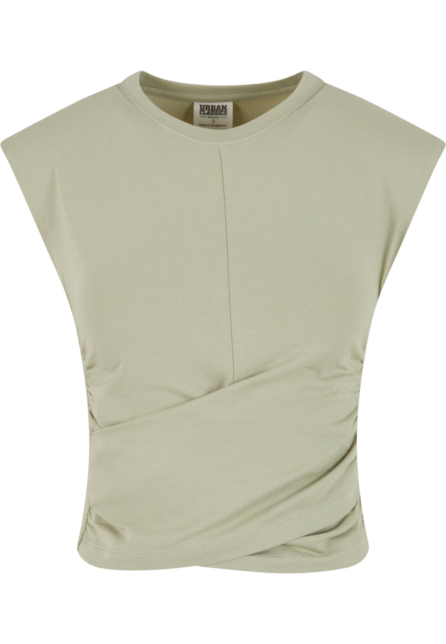 URBAN CLASSICS T-Shirt "Urban Classics Ladies Cropped Wrapped Top" 1 Stk. tlg. von Urban Classics
