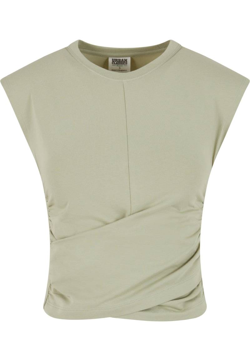 URBAN CLASSICS T-Shirt "Urban Classics Ladies Cropped Wrapped Top" 1 Stk. tlg. von Urban Classics