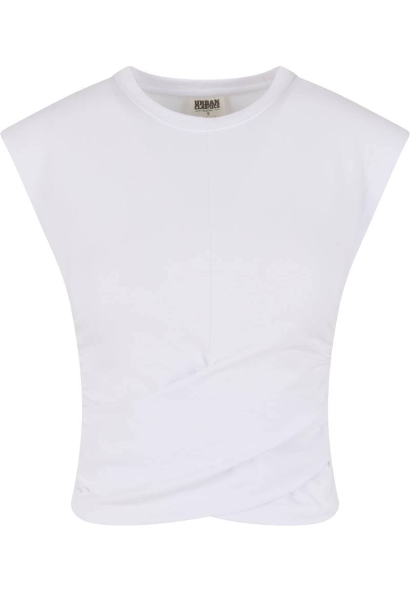 URBAN CLASSICS T-Shirt "Urban Classics Ladies Cropped Wrapped Top" 1 Stk. von Urban Classics