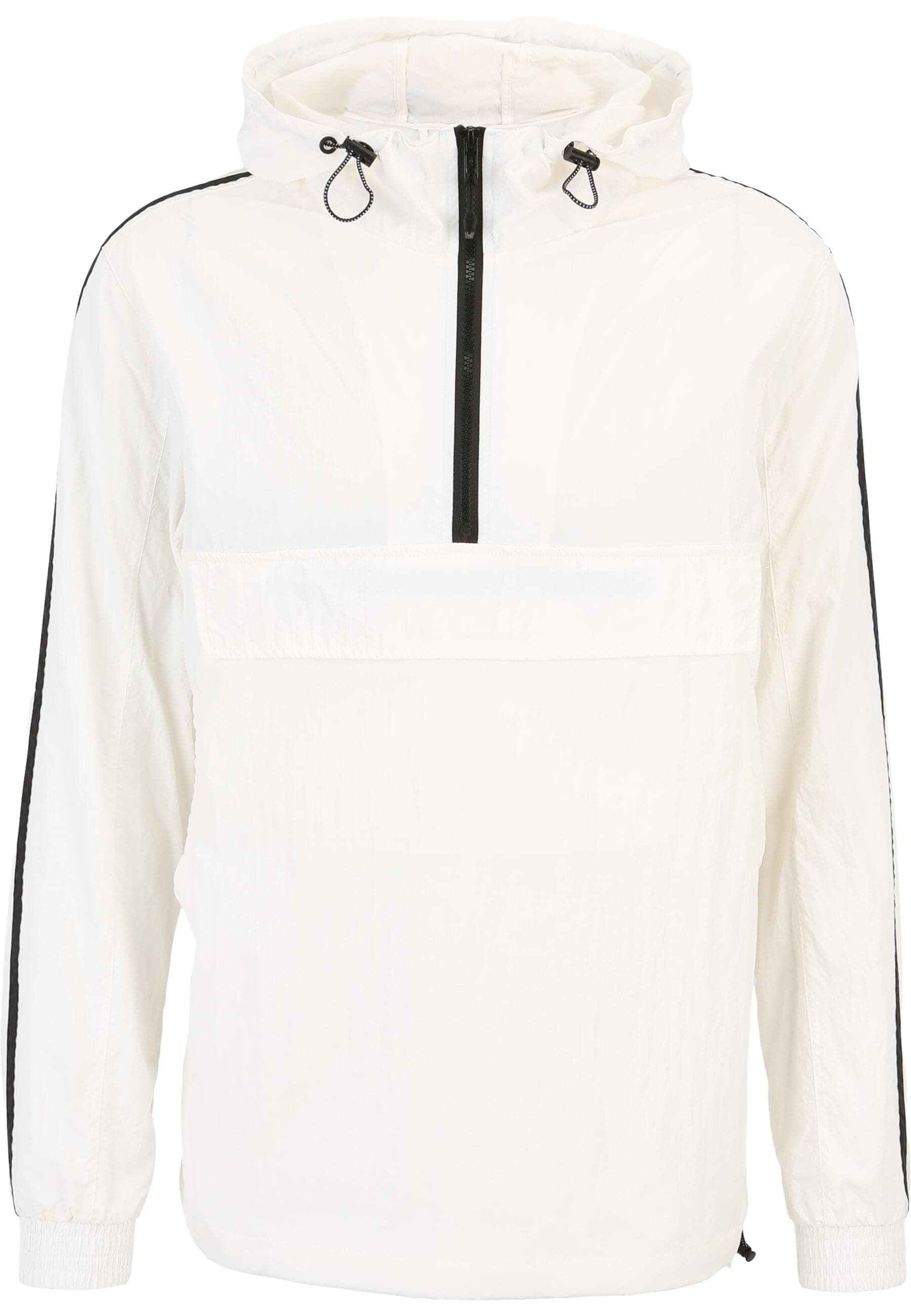 URBAN CLASSICS Trainingsjacke "Urban Classics Herren Crinkle Nylon Pull Over Jacket" 1 Stk. tlg. mit Kapuze von Urban Classics