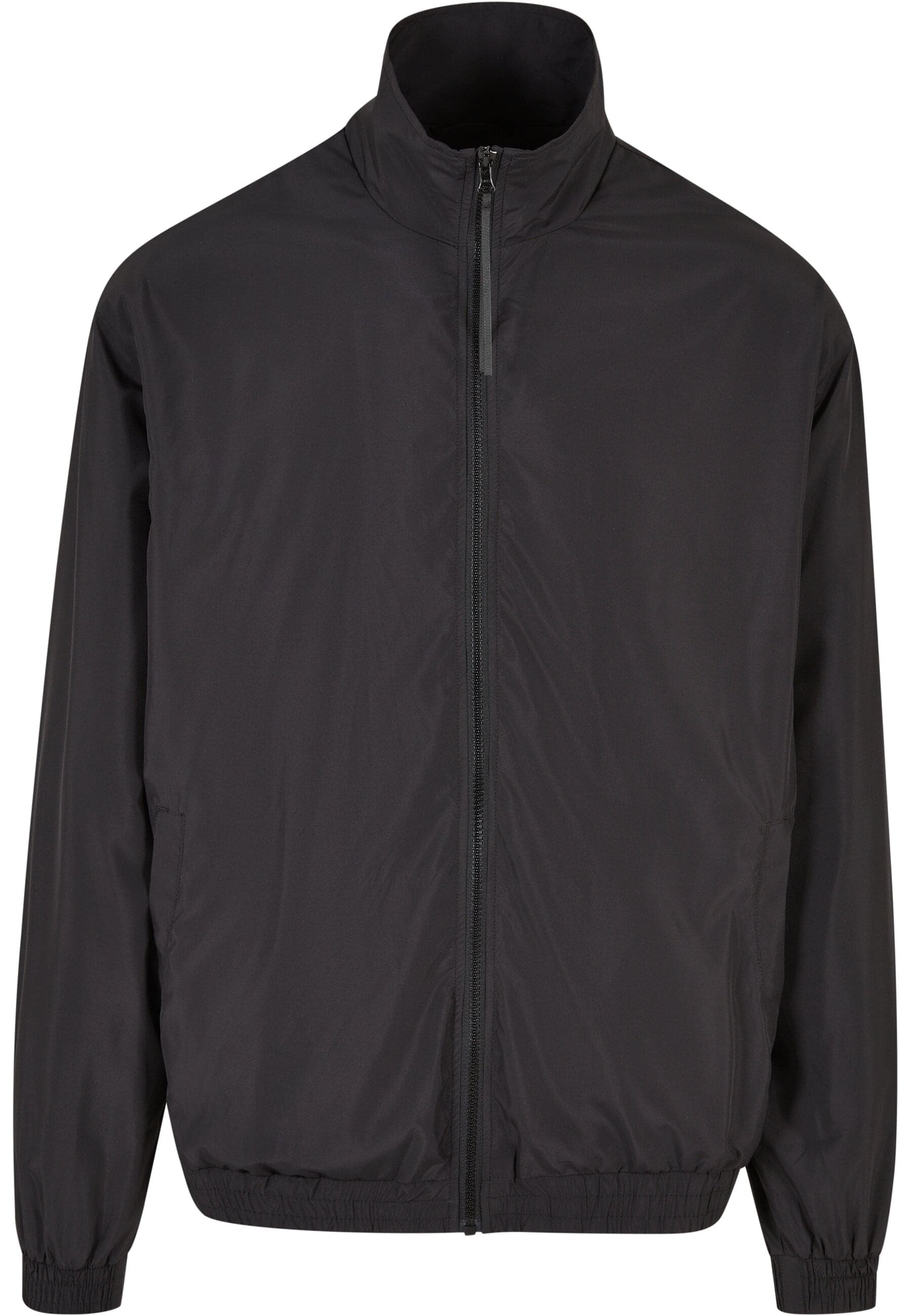 URBAN CLASSICS Trainingsjacke "Urban Classics Herren Wide Track Jacket" 1 Stk. tlg. ohne Kapuze von Urban Classics