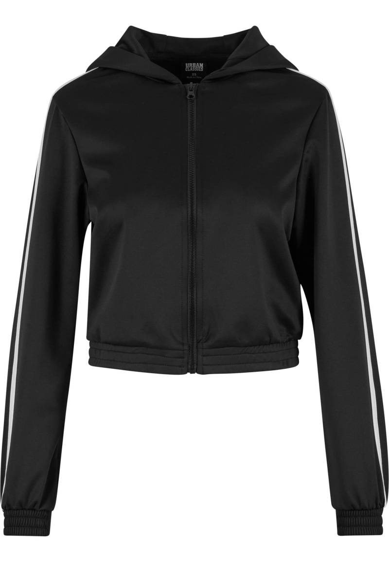 URBAN CLASSICS Trainingsjacke "Urban Classics Ladies Cropped Track Jacket" 1 Stk. tlg. mit Kapuze von Urban Classics