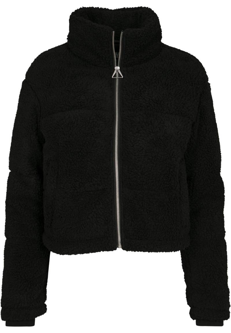 URBAN CLASSICS Winterjacke "Urban Classics Damen Ladies Boxy Sherpa Puffer Jacket" 1 Stk. tlg. ohne Kapuze von Urban Classics