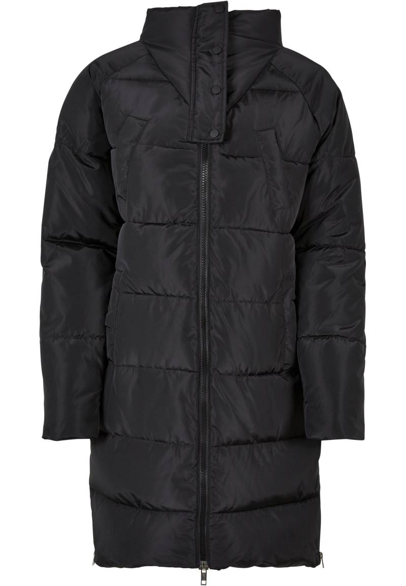 URBAN CLASSICS Winterjacke "Urban Classics Damen Ladies High Neck Puffer Coat" 1 Stk. tlg. ohne Kapuze von Urban Classics