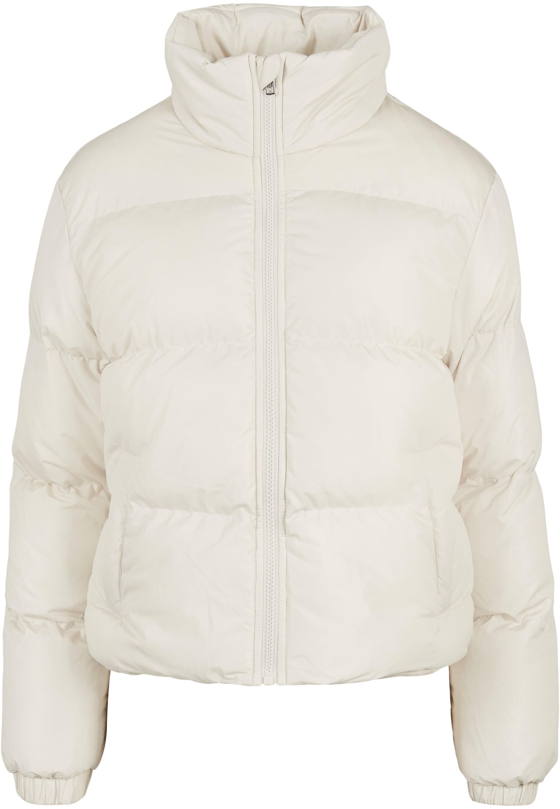 URBAN CLASSICS Winterjacke "Urban Classics Damen Ladies Short Peached Puffer Jacket" 1 Stk. tlg. ohne Kapuze von Urban Classics