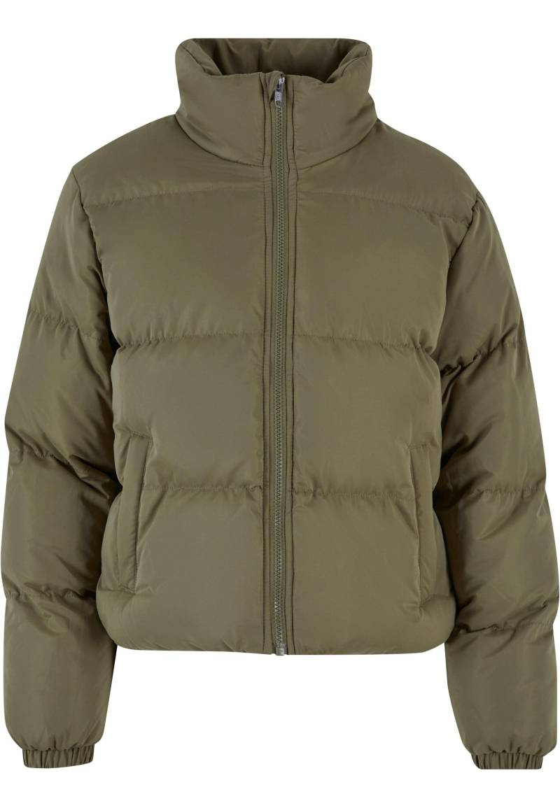 URBAN CLASSICS Winterjacke "Urban Classics Damen Ladies Short Peached Puffer Jacket" 1 Stk. tlg. ohne Kapuze von Urban Classics