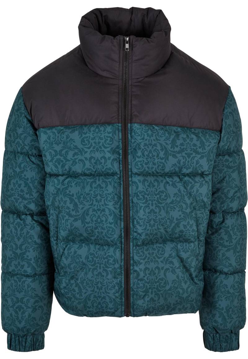 URBAN CLASSICS Winterjacke "Urban Classics Herren AOP Retro Puffer Jacket" 1 Stk. tlg. ohne Kapuze von Urban Classics