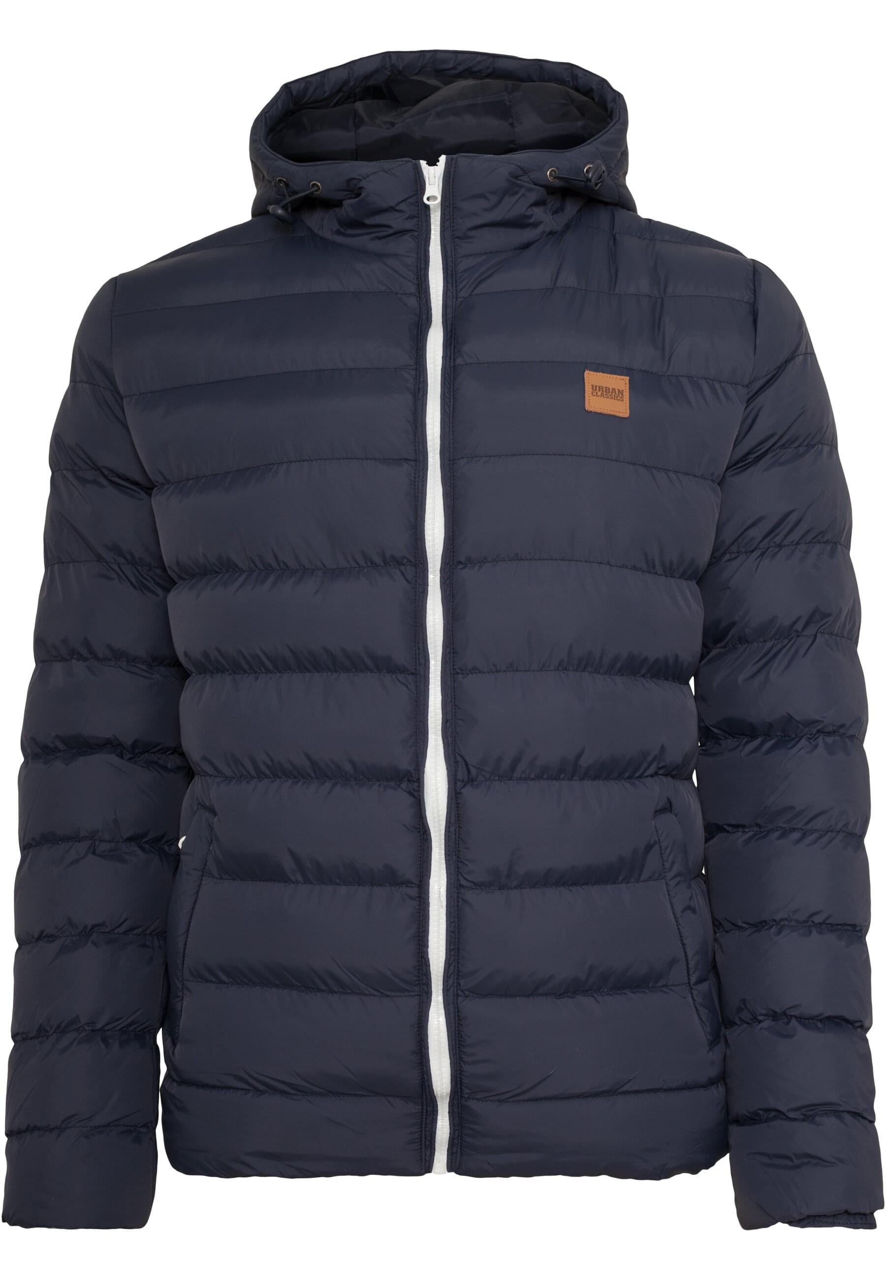 URBAN CLASSICS Winterjacke "Urban Classics Herren Basic Bubble Jacket" 1 Stk. tlg. mit Kapuze von Urban Classics