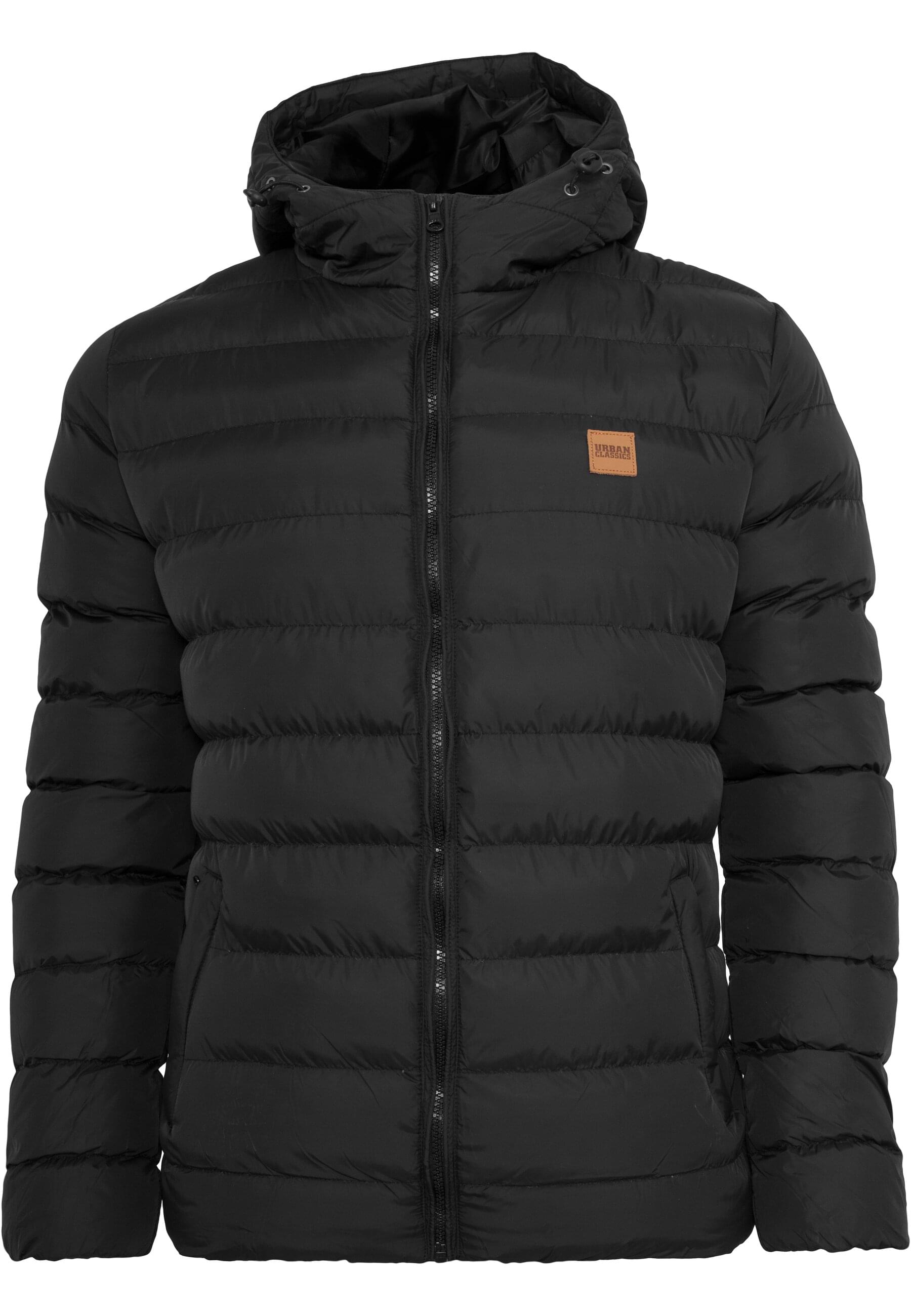 URBAN CLASSICS Winterjacke "Urban Classics Herren Basic Bubble Jacket" 1 Stk. tlg. mit Kapuze von Urban Classics