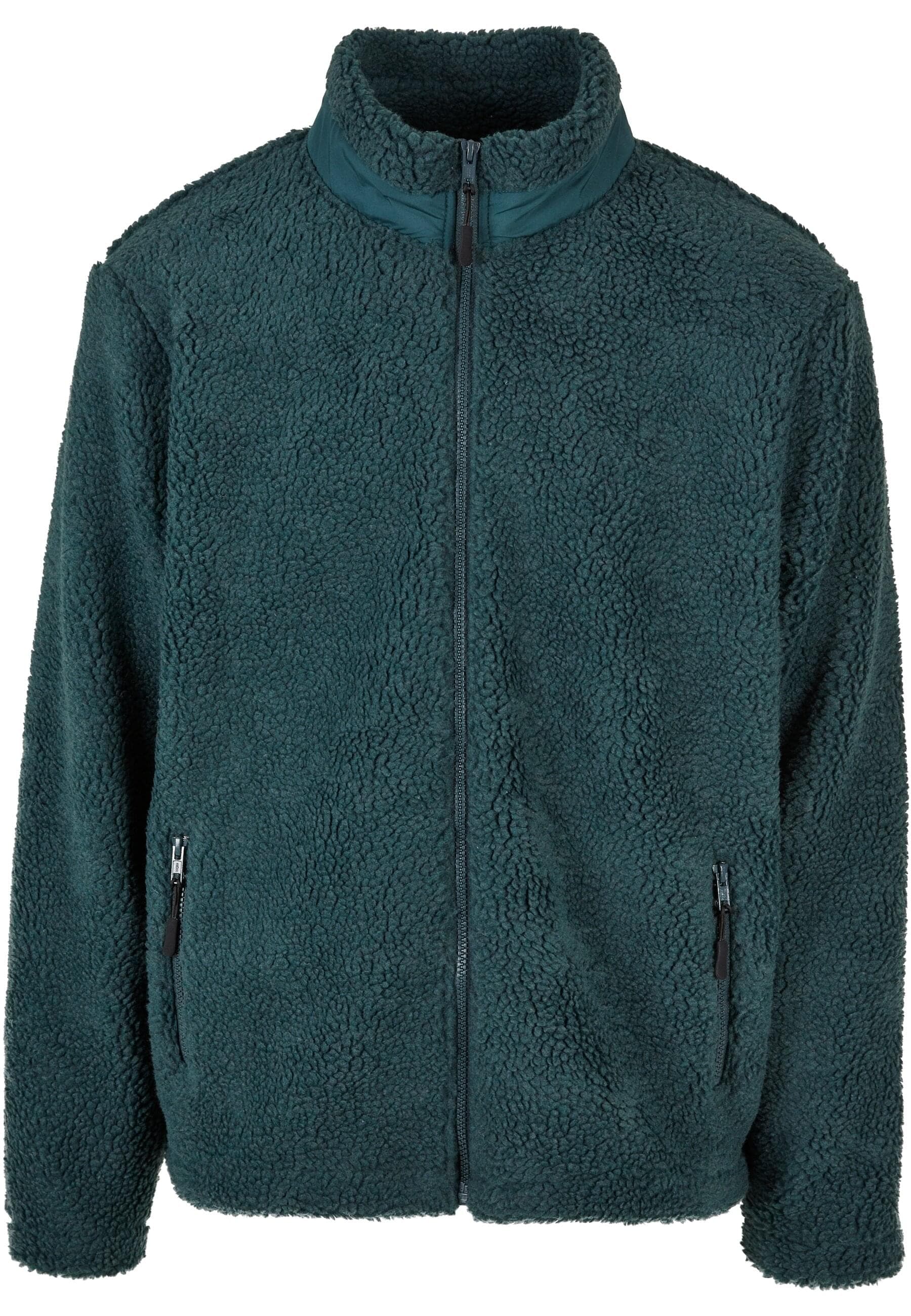 URBAN CLASSICS Winterjacke "Urban Classics Herren Basic Sherpa Jacket" 1 Stk. tlg. ohne Kapuze von Urban Classics
