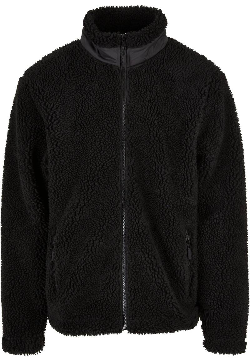 URBAN CLASSICS Winterjacke "Urban Classics Herren Basic Sherpa Jacket" 1 Stk. tlg. ohne Kapuze von Urban Classics