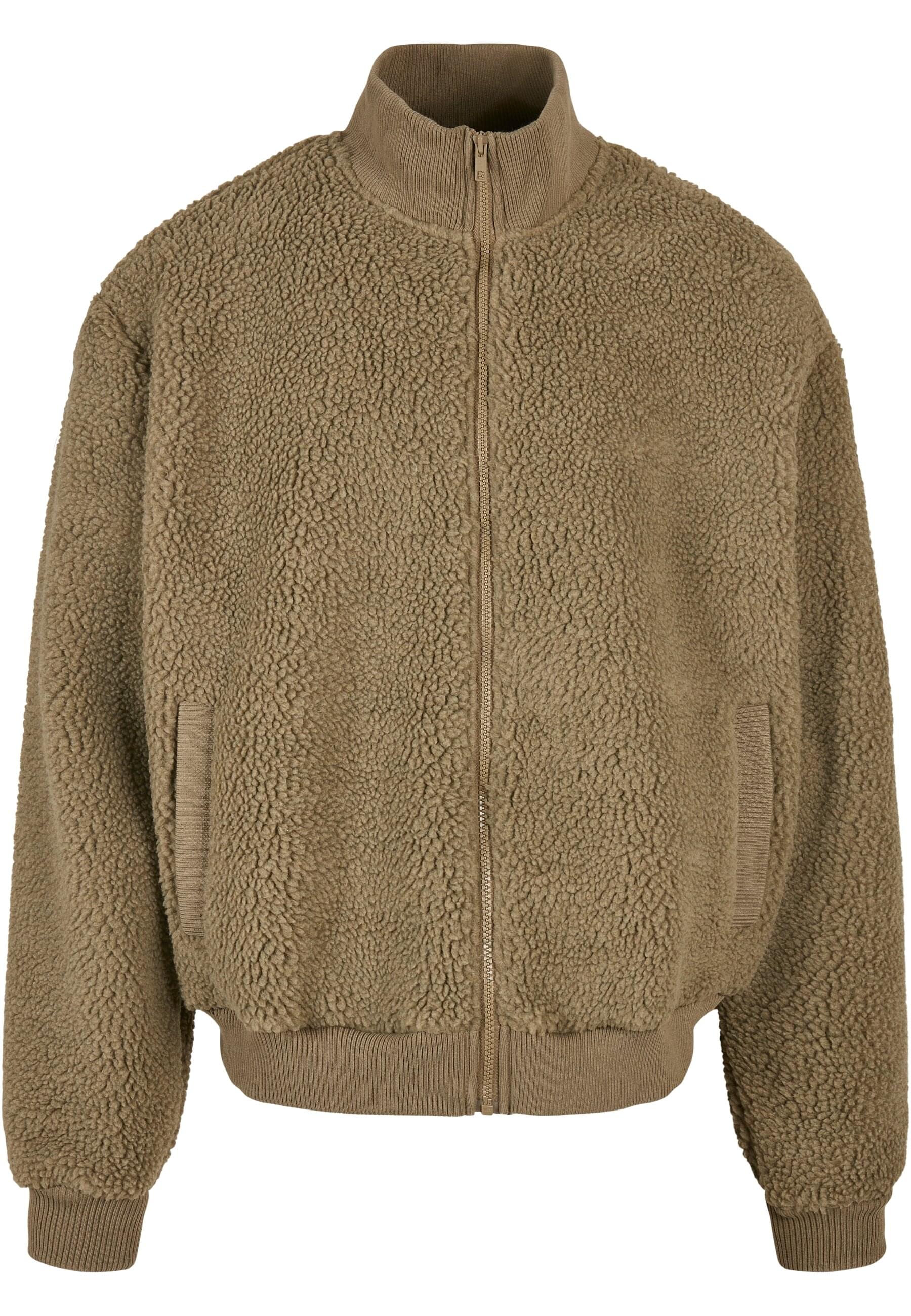 URBAN CLASSICS Winterjacke "Urban Classics Herren Boxy Sherpa Jacket" 1 Stk. tlg. ohne Kapuze von Urban Classics