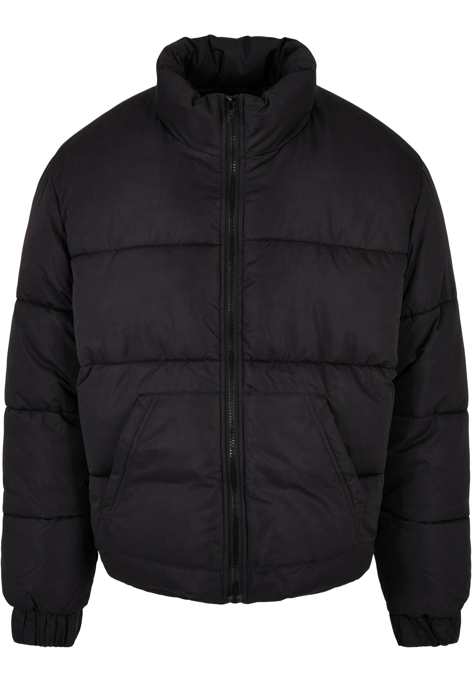 URBAN CLASSICS Winterjacke "Urban Classics Herren Cropped Down Jacket" 1 Stk. tlg. ohne Kapuze von Urban Classics