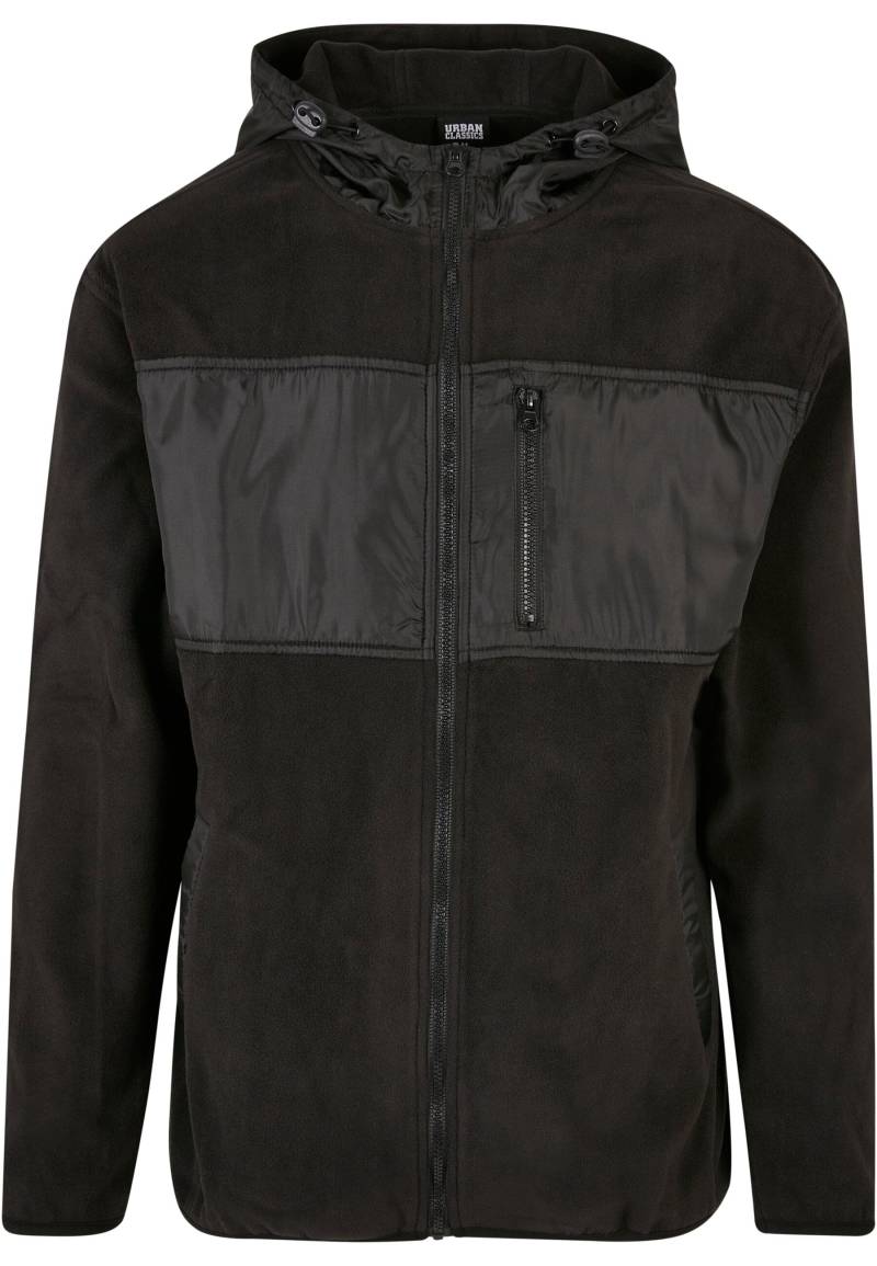 URBAN CLASSICS Winterjacke "Urban Classics Herren Hooded Micro Fleece Jacket" 1 Stk. tlg. mit Kapuze von Urban Classics