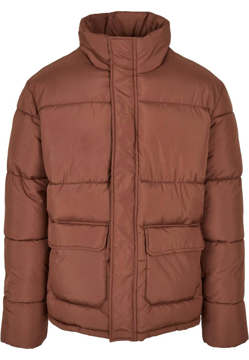 URBAN CLASSICS Winterjacke "Urban Classics Herren Short Puffer Jacket" 1 Stk. tlg. ohne Kapuze von Urban Classics